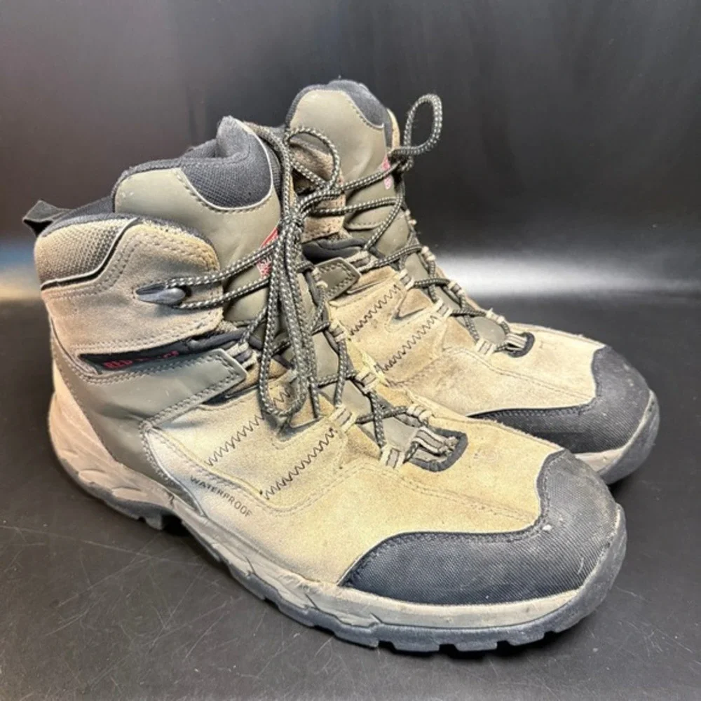 Red‎ Wing 6670 Brown Suede Waterproof Hiking Work Boots Mens 12 D